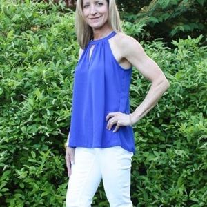 Papermoon blue top M StitchFix